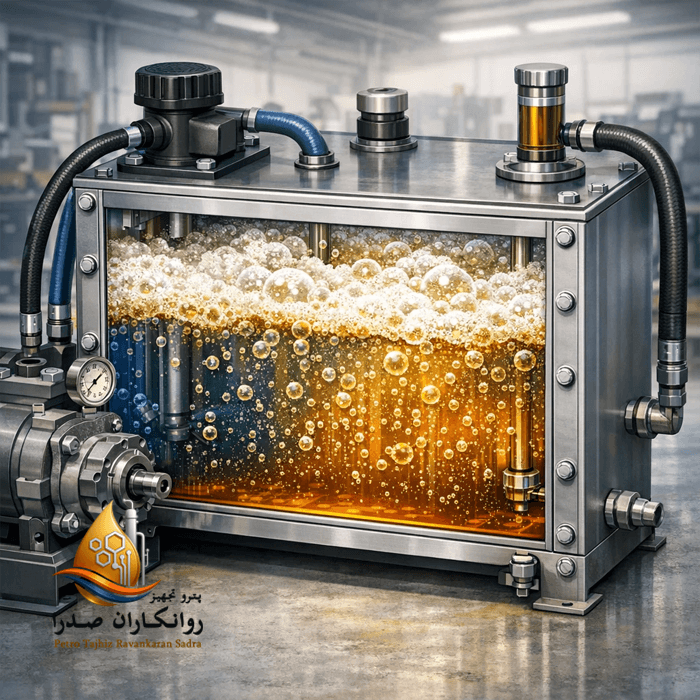 دلایل کف کردن روغن هیدرولیک