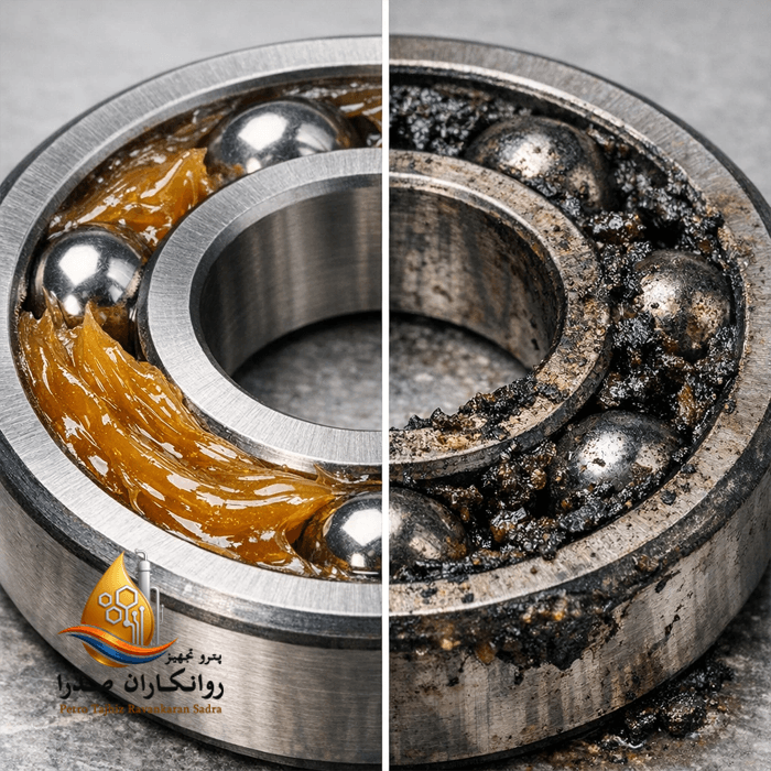علائم خرابی گریس در یاتاقان جرثقیلهای بندری